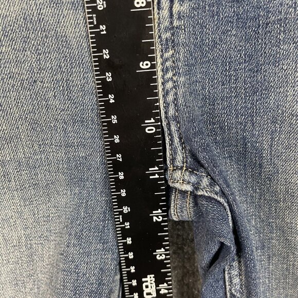 Free People Jeans Womens 27 Blue Sabrina Distressed Skinny Button Fly High Rise - Picture 10 of 16